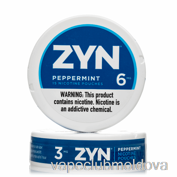 Pungi Cu Nicotină Vape Mod Zyn - Mentă 6 Mg (pachet De 5)